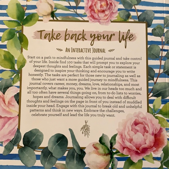 NWT! Take Back Your Life Journal - Picture 4 of 15